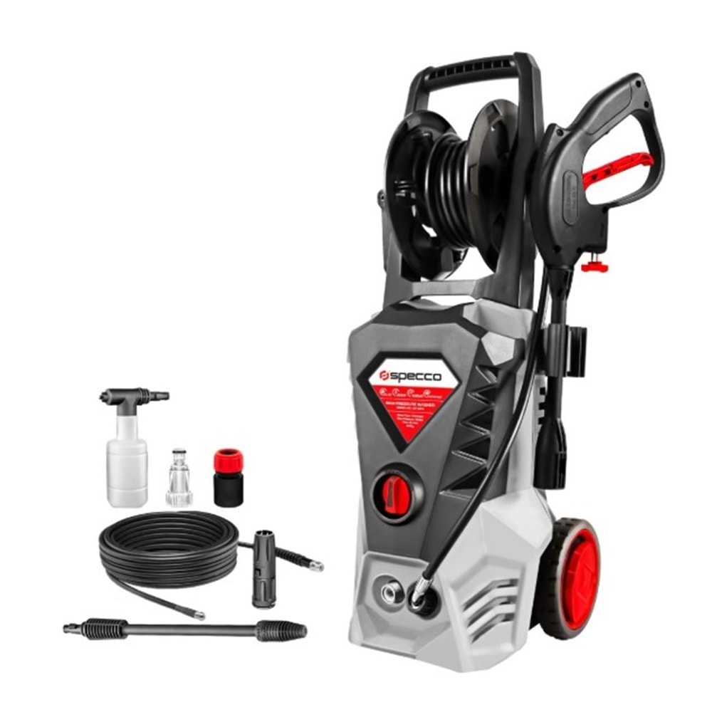 Specco Basınçlı Oto Yıkama Makinesi 2000W 160 Bar