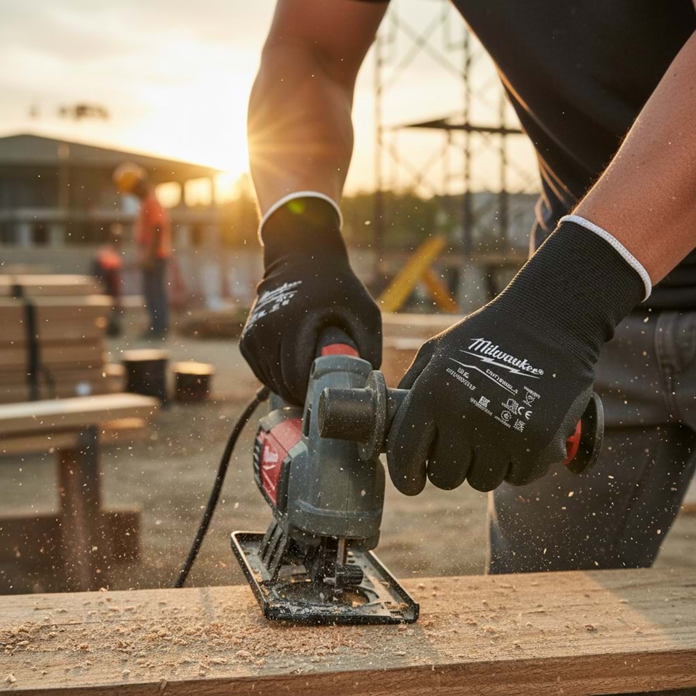 Milwaukee Genel Amaçlı Kesilmez Pu Eldiven 7 No/S