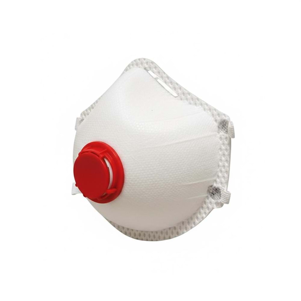Toz Maskesi Konik Ventilli FFP3