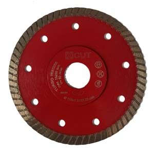 Kristal TX-Cut Turbo Elmas Hassas İnce Seramik Fayans Kesici 115mm