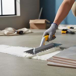 Kristal Seramik Malası Plastik Saplı 8x8 35cm