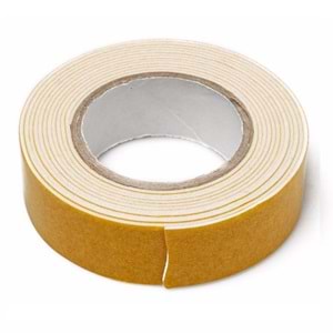 Çift Taraflı Köpük Bant 24mm 2mt