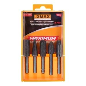 Dmax Elmas Metal Kalıpçı Taşlama Seti 5 Parça