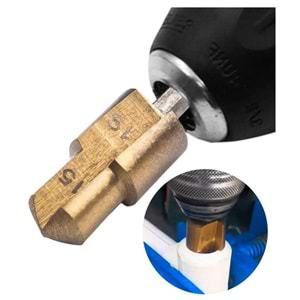 Gfb Pprc Pvc Su Borusu Kademeli Delme Seti Kalemtraş