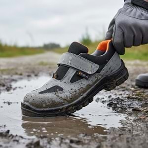 Kavi İş Ayakkabısı Çelik Burunlu Süet 44 No