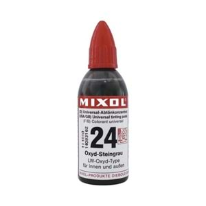 Mixol Renk Tüpü Taş Grisi No:24 - 20ml