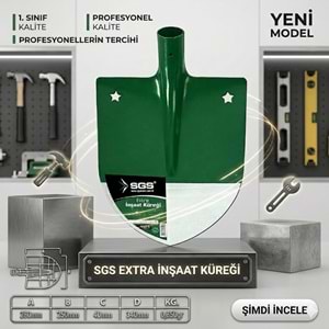 SGS İnşaat Küreği-Kürek 4No