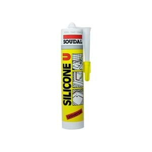 Soudal Silikon Şeffaf 280gr