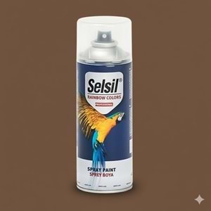 Selsil Sprey Boya Çikolata Kahve 400ml RAL8017