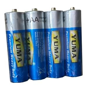 Yuma Kalem Pil AA 1,5V - 4 Adet