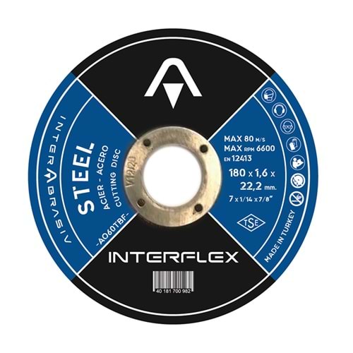 İnterflex Metal Kesici Taş 115x3.0x22.23 mm