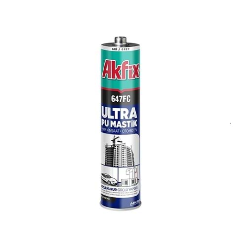 Akfix Pu Mastik P647FC Ultra Beyaz 280ml