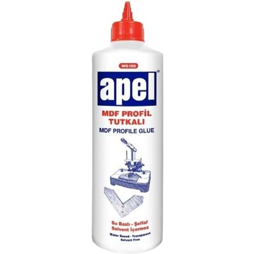 Apel Mdf Profil Tutkalı Şeffaf WG150 600ml