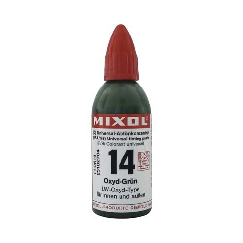 Mixol Renk Tüpü Oksit Yeşil No:14 - 20ml