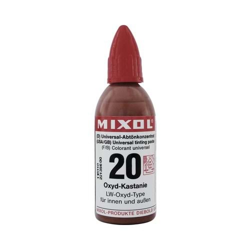 Mixol Renk Tüpü Kestane No:20 - 20ml
