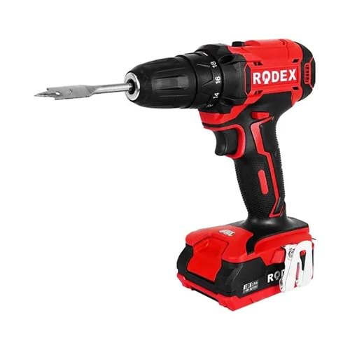 Rodex RDX3365 Akülü Şarjlı Vidalama Matkap 18V 2.0Ah