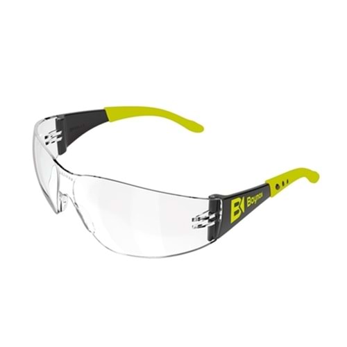 Baymax S-500 Dinamik Koruyucu Gözlük Güvenlik Gözlüğü Şeffaf