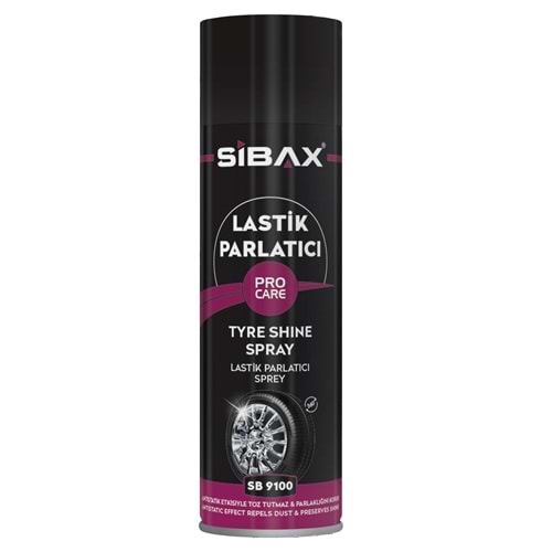 Sibax Lastik Parlatıcı Sprey 500ml
