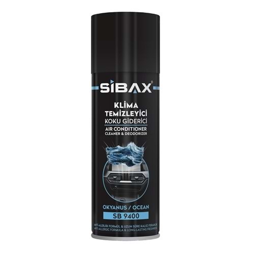 Sibax Klima Temizleyici Sprey Okyanus Esintisi 200ml