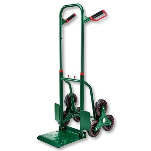 Kantlanır 150 kg Yük Taşıma Merdiven Çıkan Koli Servis Arabası