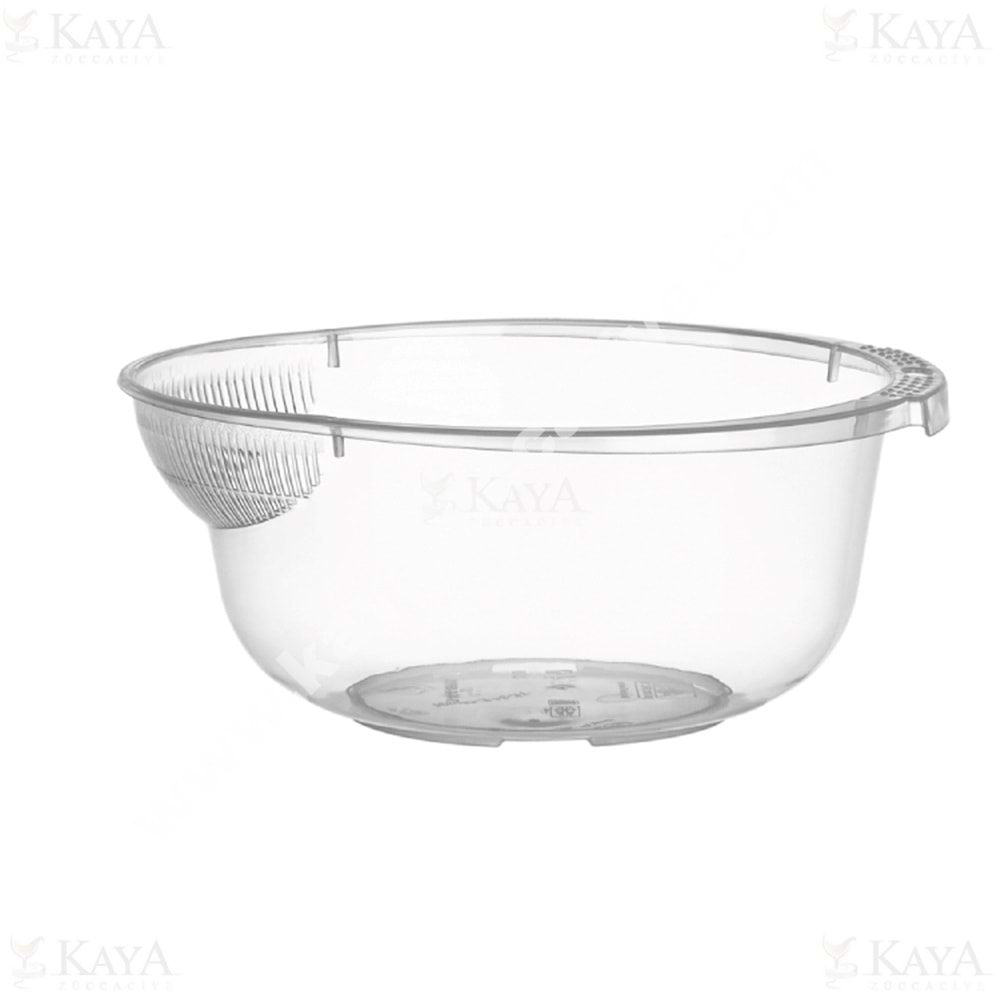 BURSEV PİRİNÇ SÜZGEÇİ ŞEFFAF 2800 ML 1*72