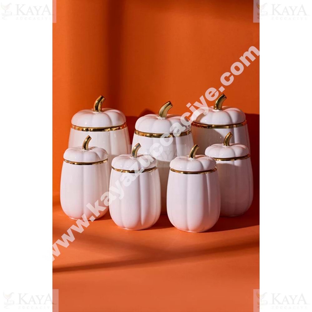 PEROTTİ PORSELEN KABAK 7 Lİ BAHARAT TAKIMI 1*4