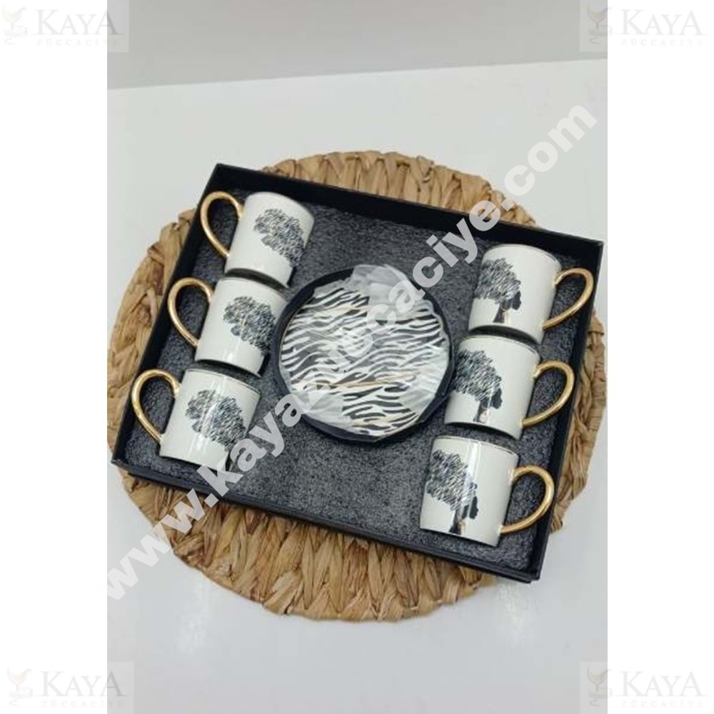 MTR PORSELEN KAHVE TAKIMI CEMRE 1*12