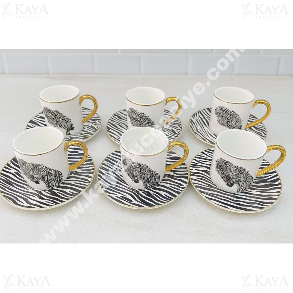 MTR PORSELEN KAHVE TAKIMI CEMRE 1*12