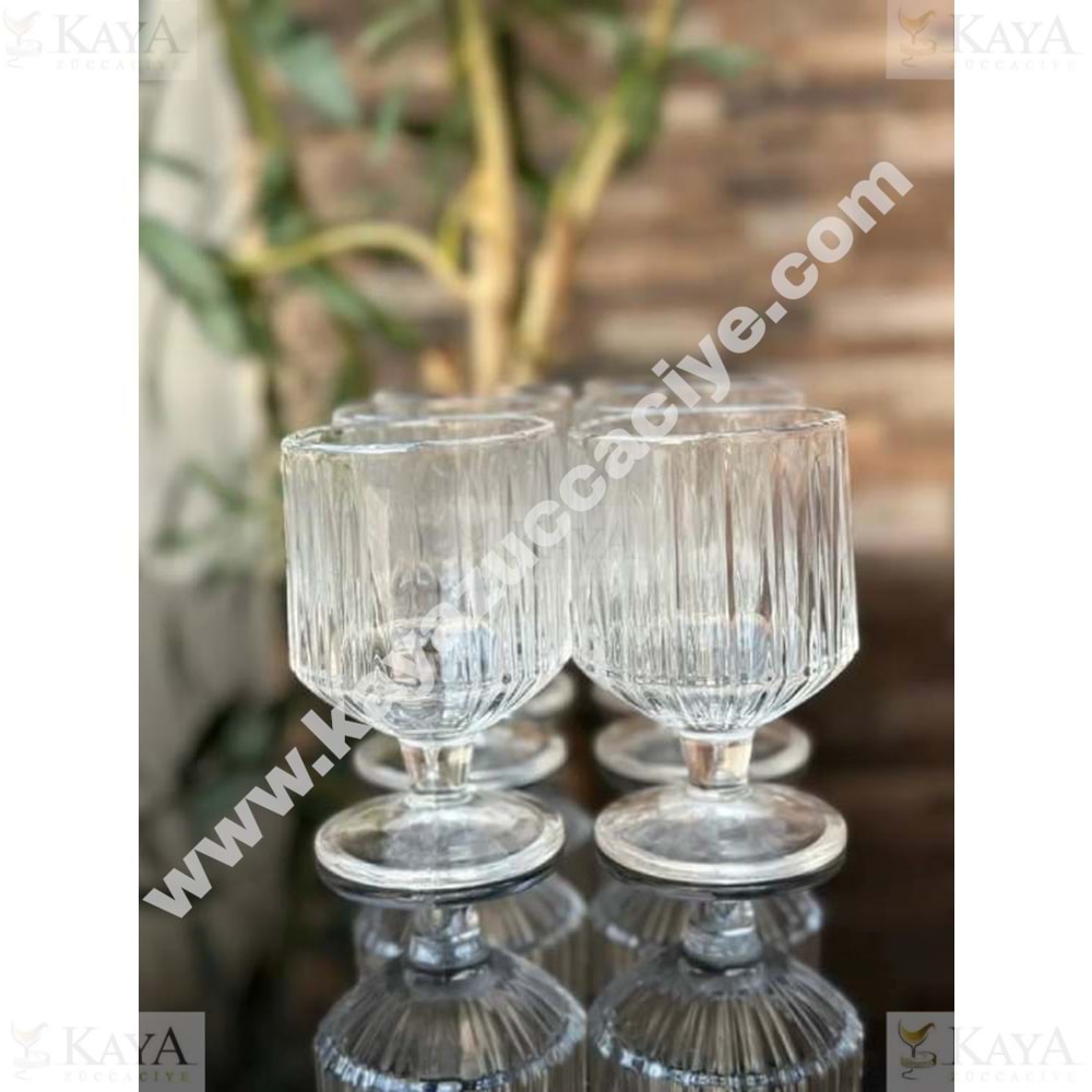 MTR 6 LI GLASS CAM MEŞRUBAT BARDAK 1*8