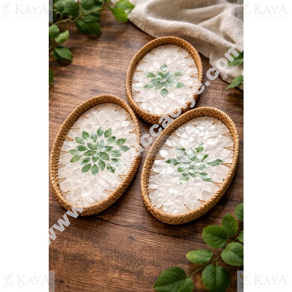 MTR HASIR OVAL SUNUMLUK 3 LÜ 23-25-28 CM 1*24