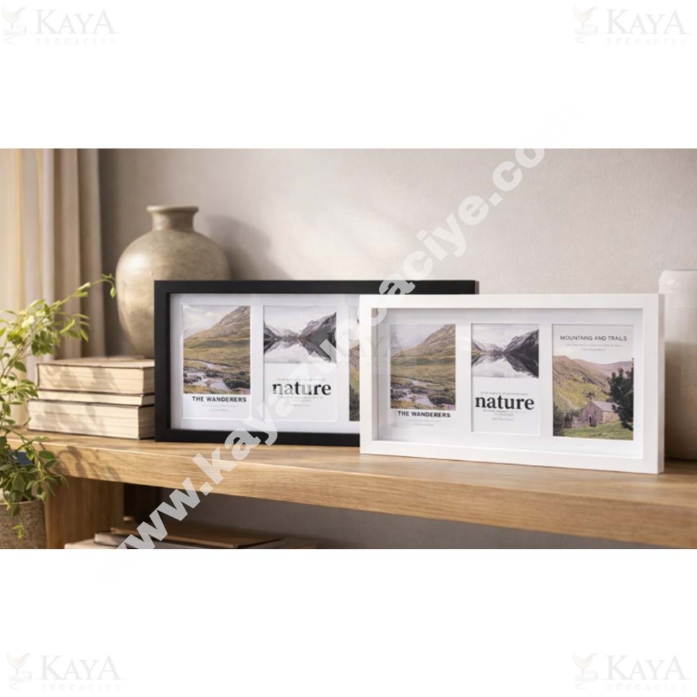 MTR AHŞAP ÇERÇEVE 3 BÖLMELİ 10x15 CM 1*36