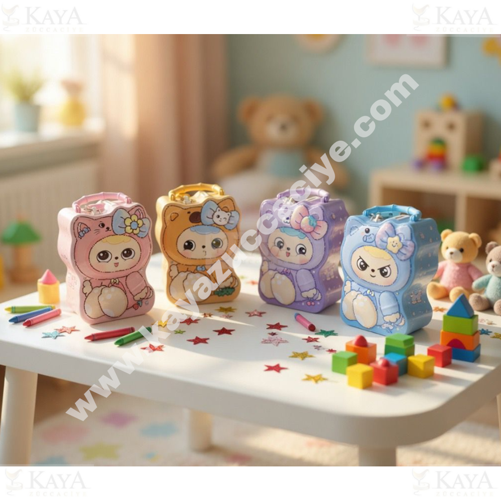MTR METAL KUMBARA PELUŞ BEBEK MODEL S-314 1*12