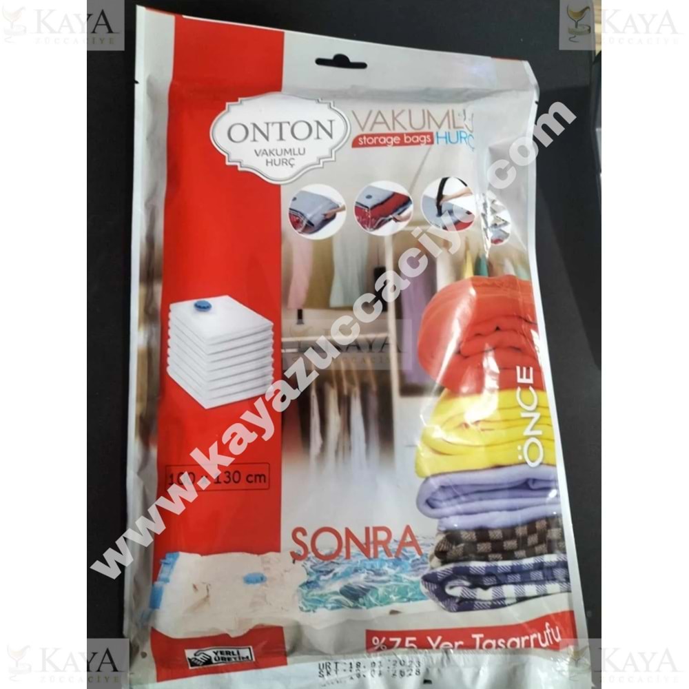 ONTON VAKUMLU HURÇ 100x130 CM 1*50