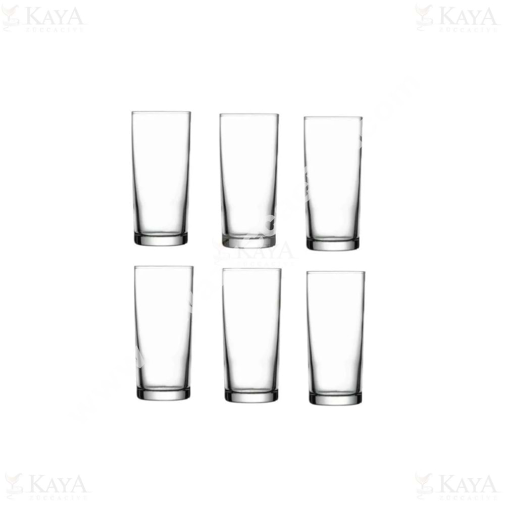 PAŞABAHÇE MEŞRUBAT BARDAĞI İSTANBUL LİMONATA İNCE DİP 1*1