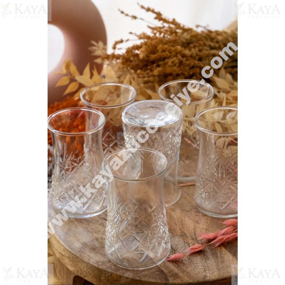 PAŞABAHÇE TIMELESS ÇAY BARDAĞI 6 LI 1*4