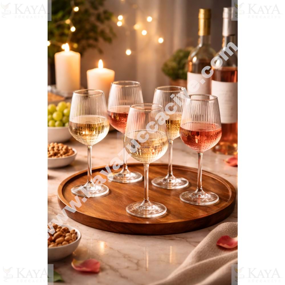 PAŞABAHÇE AYAKLI BARDAK ALLEGRA 6 LI KADEH 490 CC 1*2