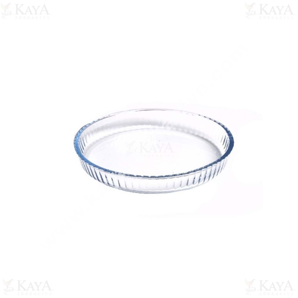 BRART TEPSİ KÜÇÜK YUVARLAK OPTİKLİ TEPSİ 26 CM 45044 1*6