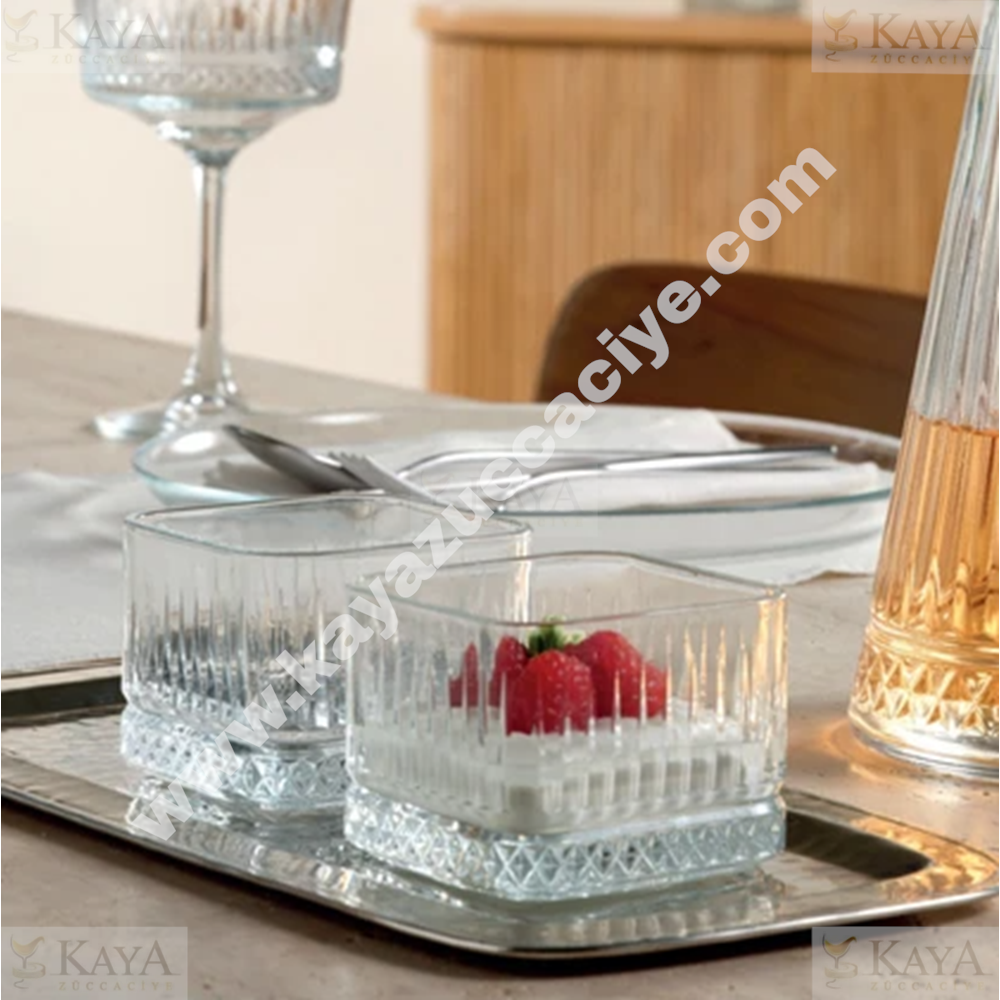 PAŞABAHÇE ELYSİA KARE 4 LÜ ÇEREZLİK ADET 1*24