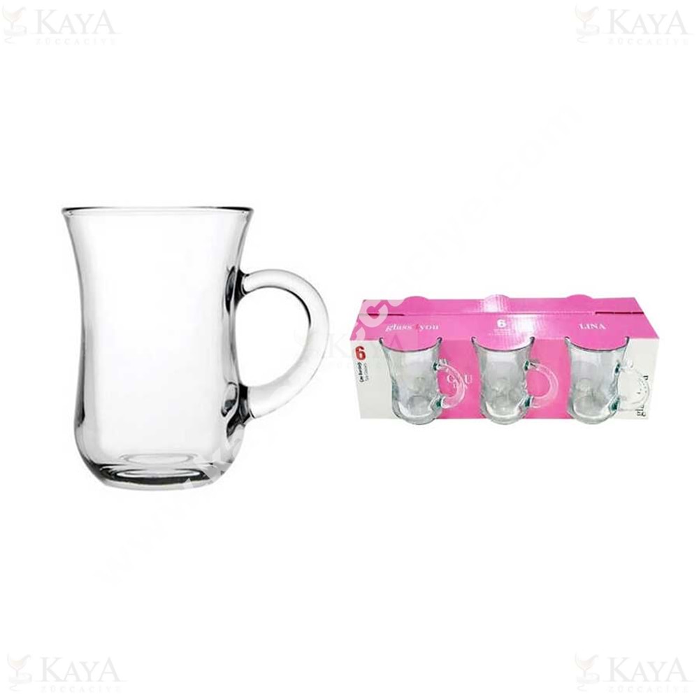 PAŞABAHÇE KUPLU BARDAK 6 LI KEYİF GLASS4YOU 1114103 1*8