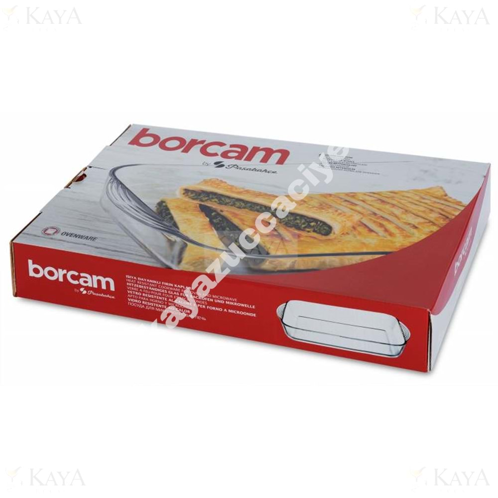 PAŞABAHÇE BORCAM KULPLU DİKD. TEPSİ 1*4