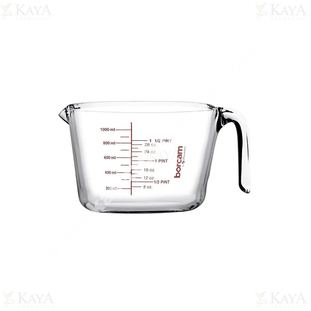 PAŞABAHÇE BORCAM ÖLÇÜ KABI 1000 ML 1*6