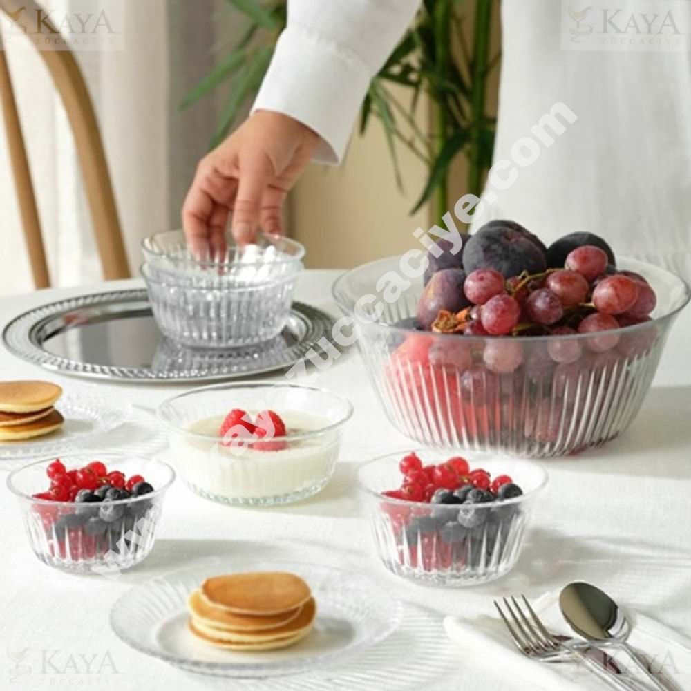 PAŞABAHÇE KASE FREZYA 7 PARÇA KOMPOSTO TAKIMI 1*4