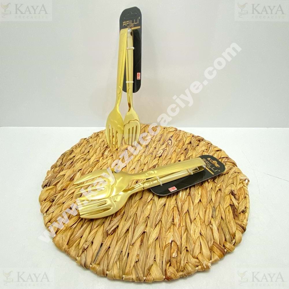 AFİLLİ METAL SALATA MAŞASI GOLD 1*36