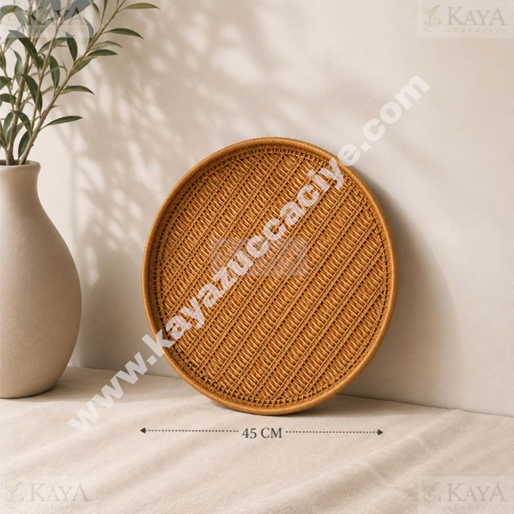AJE HASIR TEPSİ YUVARLAK 45 CM 1*36