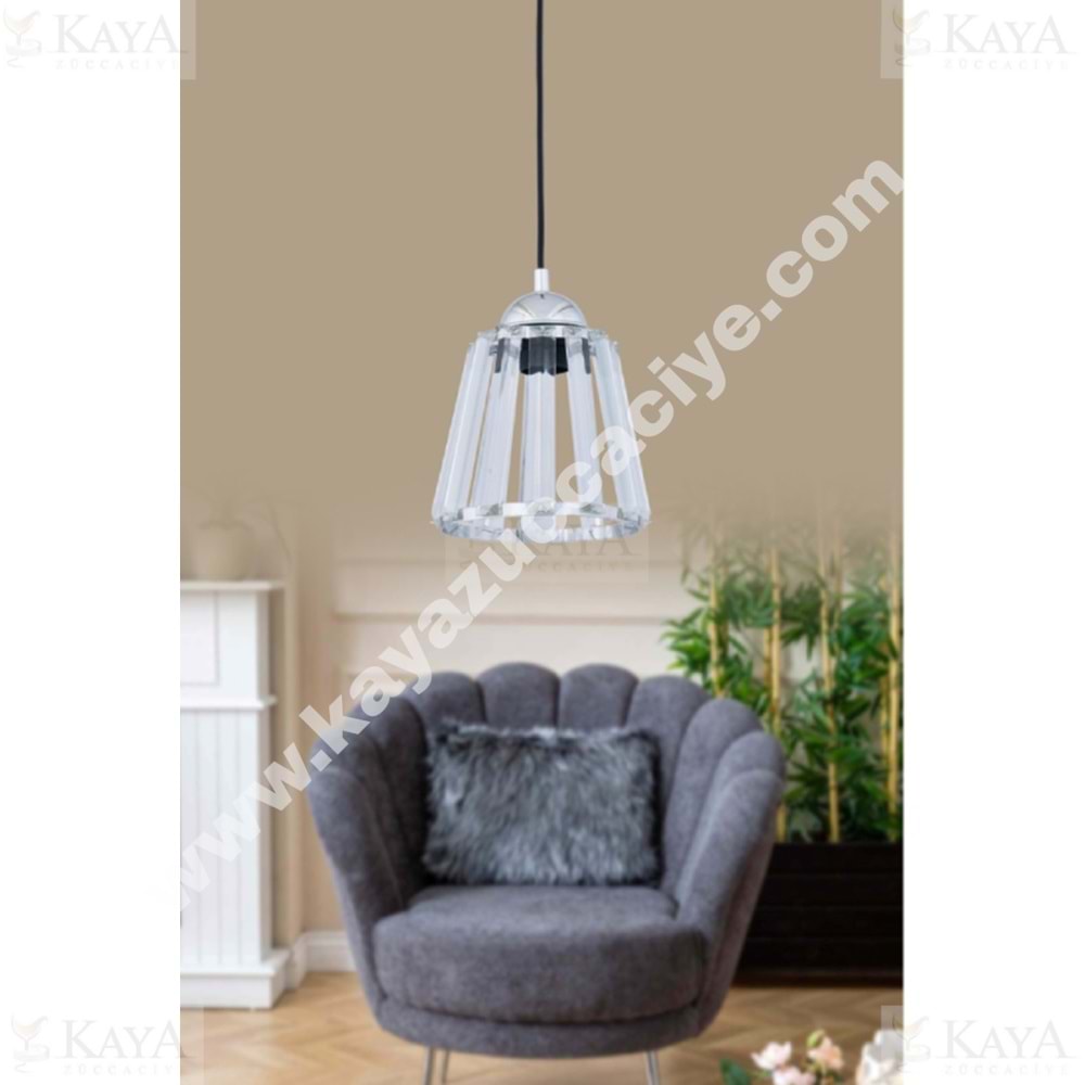 EGE CAM MODEL AVİZE KLE-0004 1*40