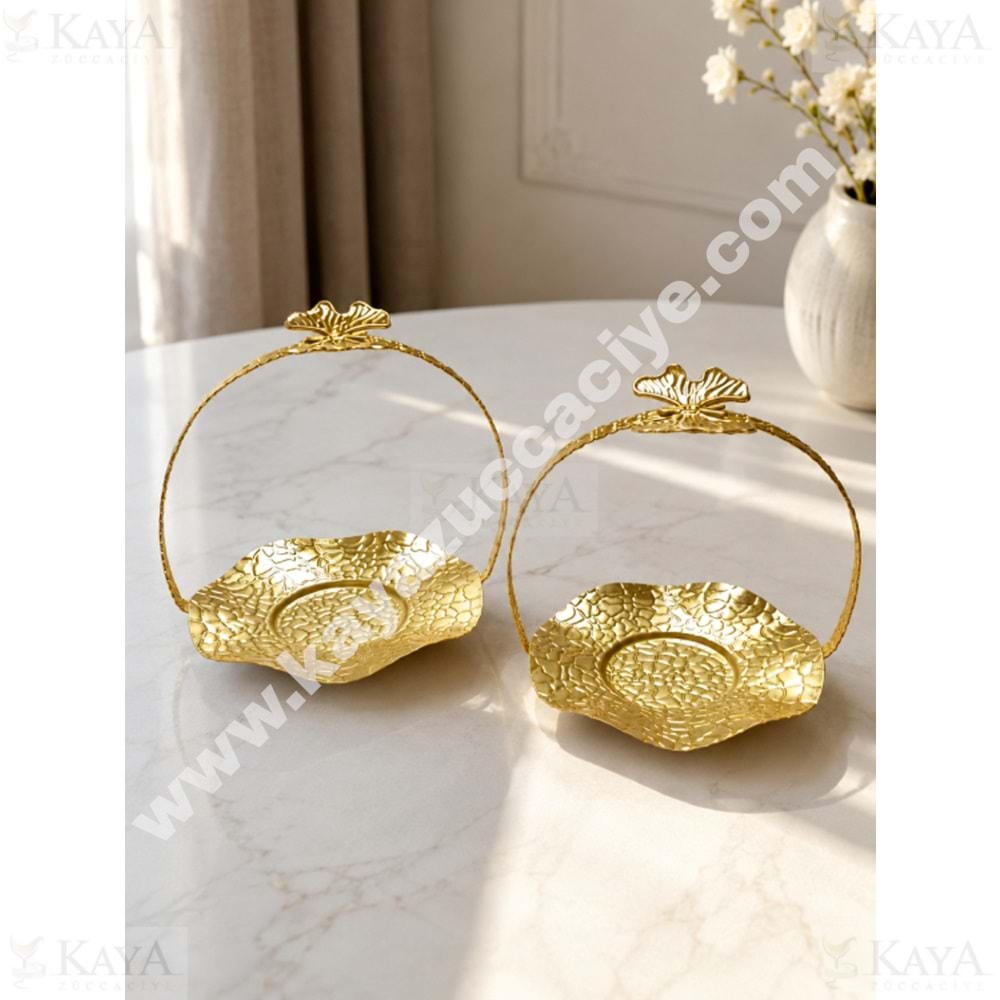 ASEL METAL SUNUMLUK 12 CM SEPET LOKUMLUK 1*100
