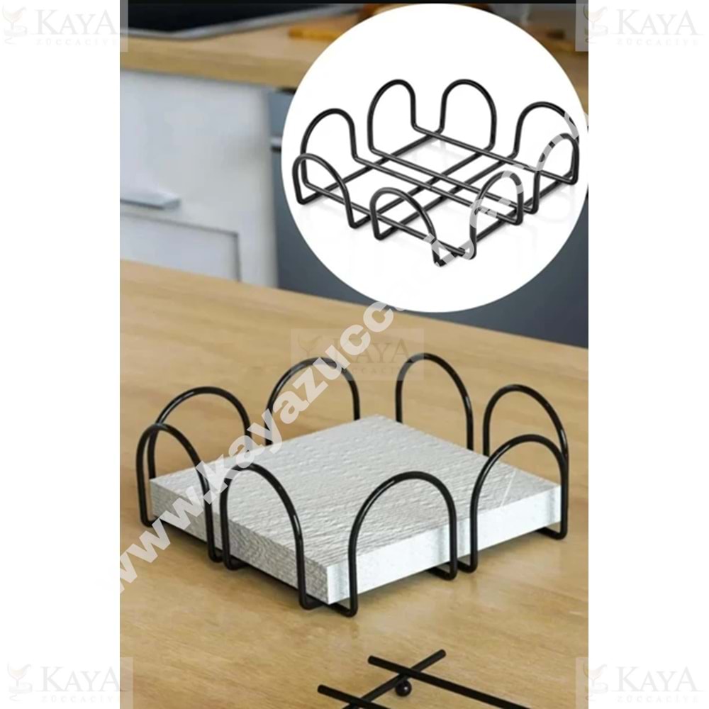 ASEL METAL PEÇETELİK KARE SİYAH 1*40