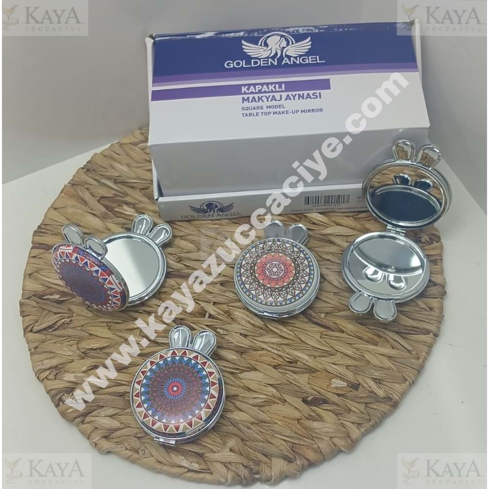 BZD GOLDEN ANGEL CEP AYNASI YUVARLAK KULAKLI 1*12