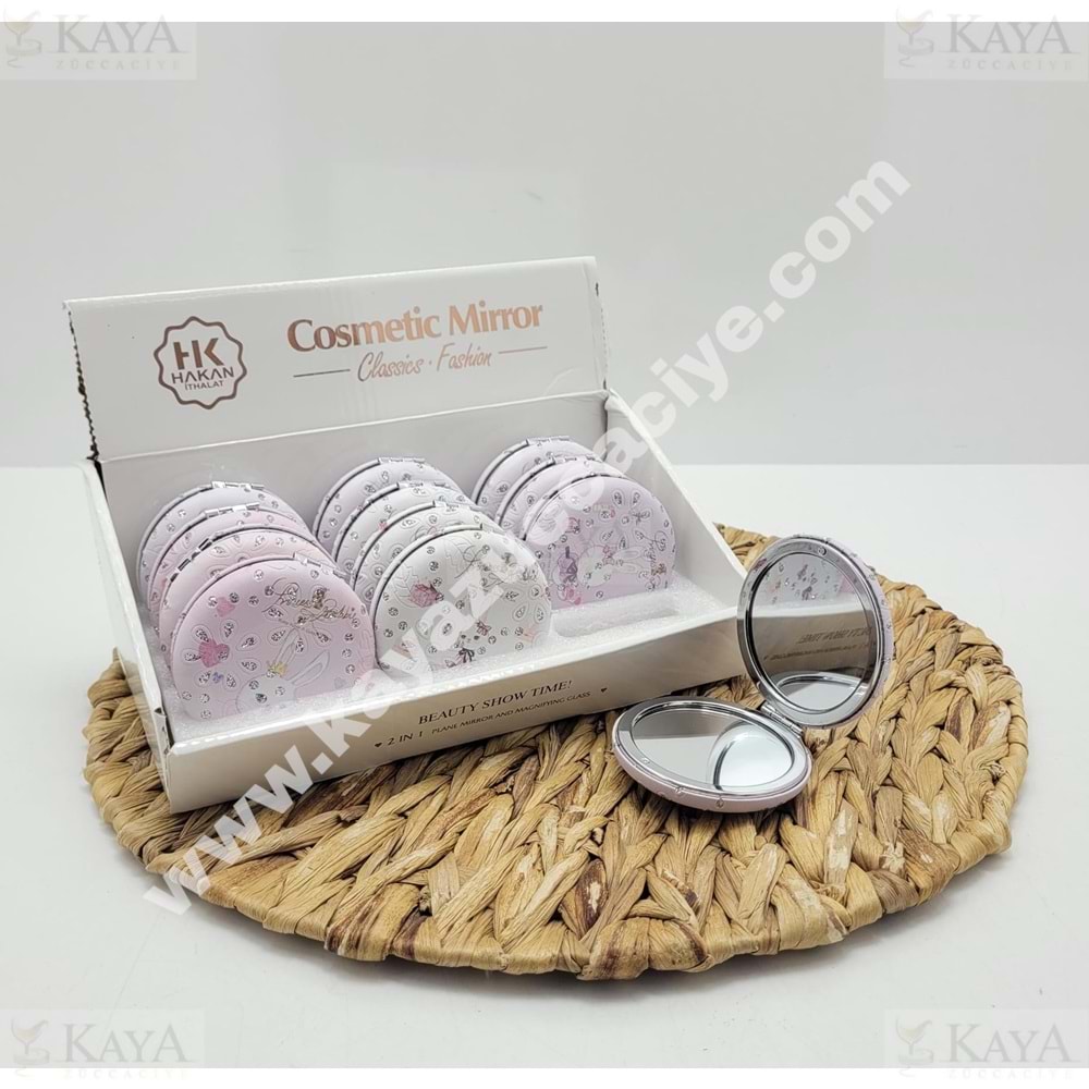 BZD GOLDEN ANGEL CEP AYNASI İNCE YUVARLAK SİMLİ 1*12
