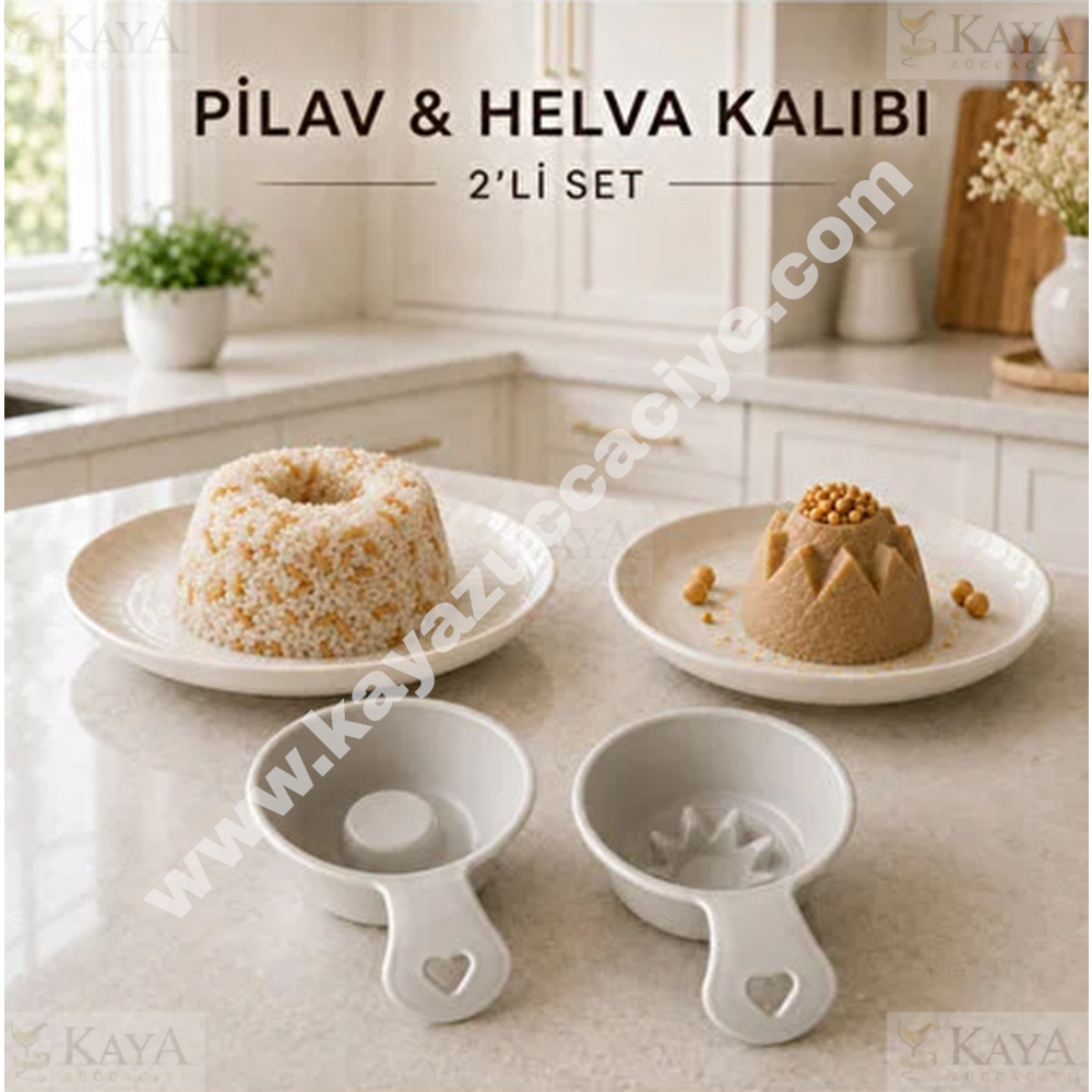 BEE HOME PİLAV & HELVA KABI 2 Lİ 1*48
